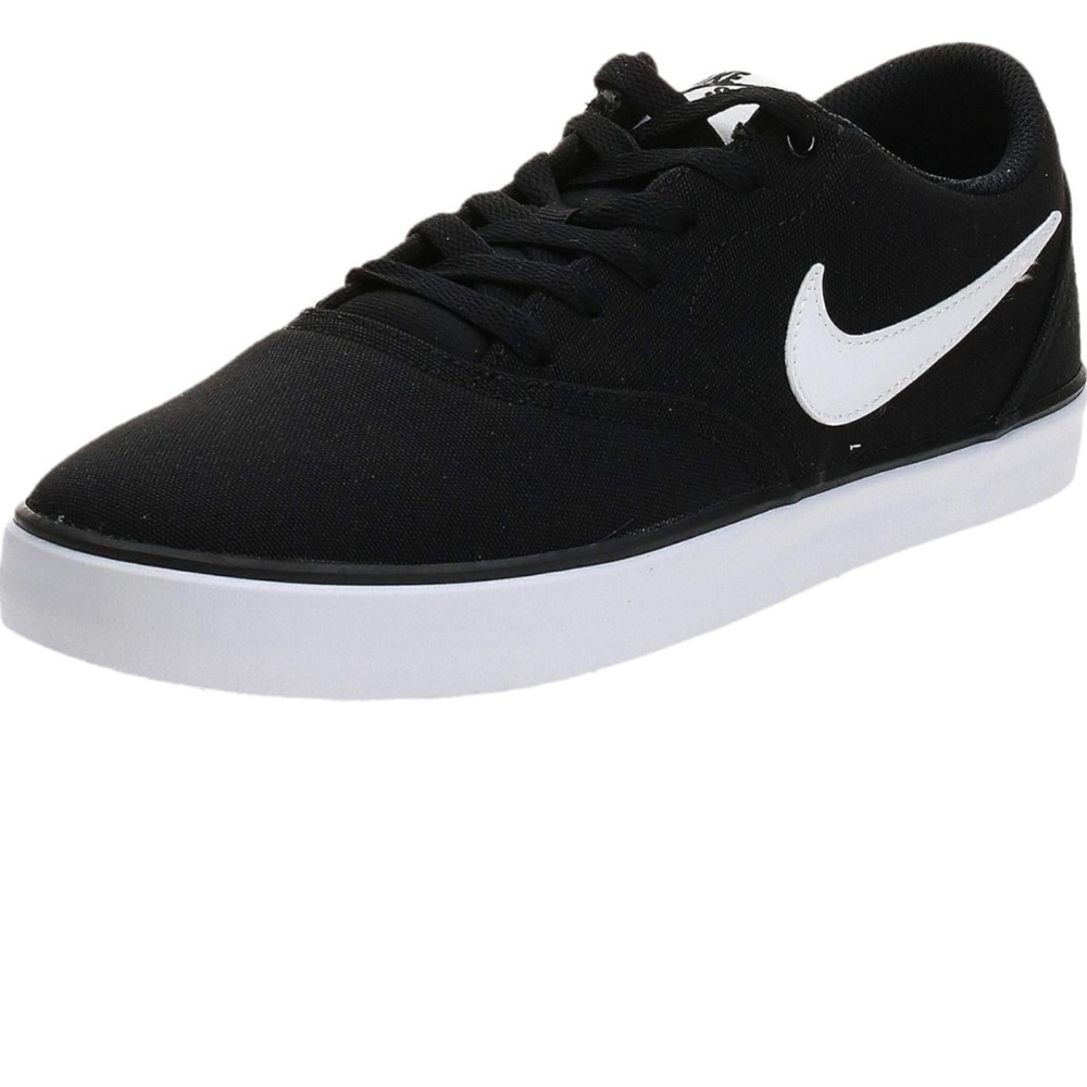nike sb check solarsoft canvas black W10 M8.5